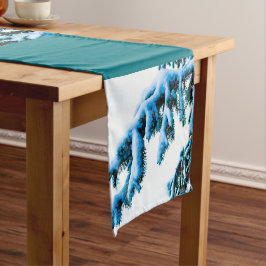 Snow Bough Table Runner Kurzer Tischläufer