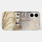 Snow, Boulevard de Clichy, Paris, Paul Signac Case-Mate iPhone Hülle (Rückseite (Horizontal))