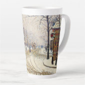 Snow, Boulevard de Clichy, Paris, Paul Signac Milchtasse (Rechte Ecke)