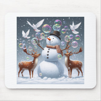 Snow Bucks Mousepad