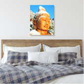 Snow Buddha Leinwanddruck (Insitu (Schlafzimmer))