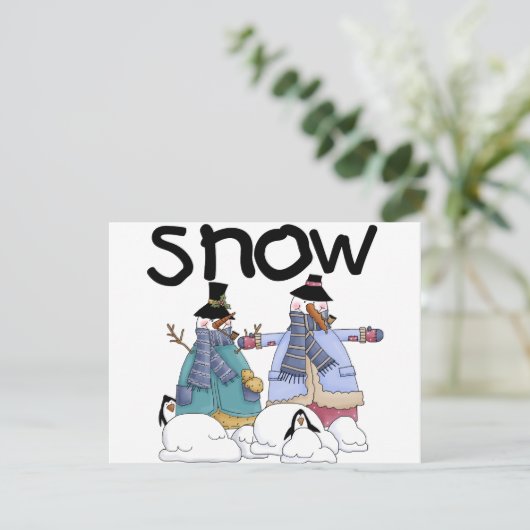 Snow Buddies Tshirts und Gifts (Stehend Vorderseite)