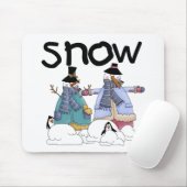 Snow Buddies Tshirts und Gifts Mousepad (Mit Mouse)