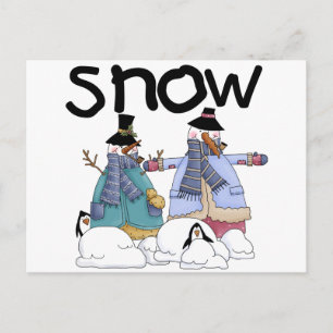 Snow Buddies Tshirts und Gifts Postkarte