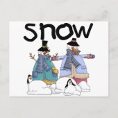 Snow Buddies Tshirts und Gifts Postkarte (Vorderseite)