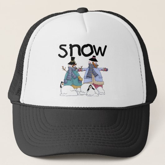 Snow Buddies Tshirts und Gifts Truckerkappe (Vorderseite)