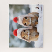 Snow Bunnies Puzzle (Vertikal)