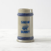 Snow Bunny Bierglas (Mittel)