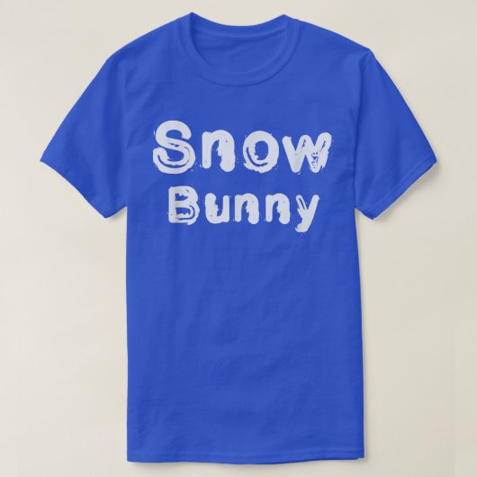 Snow Bunny T T-Shirt (Design vorne)