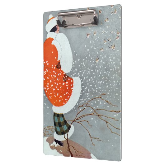 Snow Buntings - Will Hammell Klemmbrett (Links)