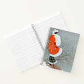 Snow Buntings - Will Hammell Notizblock (Innenseite)