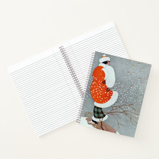 Snow Buntings - Will Hammell  Notizblock (Innenseite)