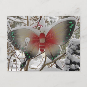 Snow Butterfly Postkarte