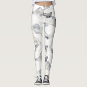 Snow Camouflage Muster Leggings (Vorderseite)