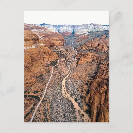 Snow Canyon Drive, Ivins, Vereinigte Staaten Postkarte (Vorderseite)