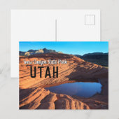Snow Canyon Staat Park Postkarte (Vorne/Hinten)