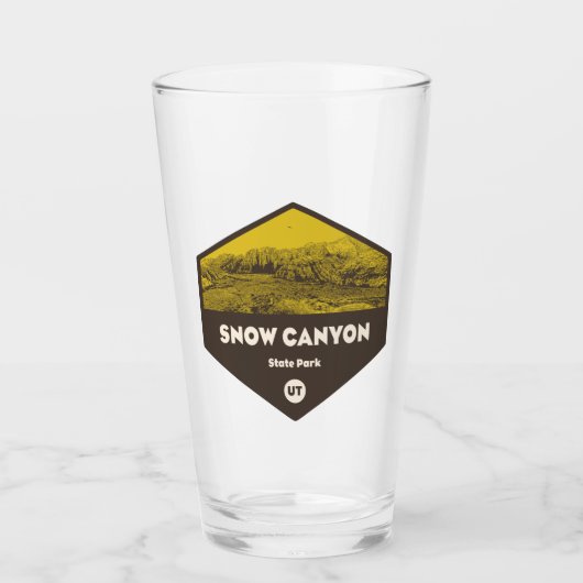 Snow Canyon Staat Park Utah Glas (Vorderseite)