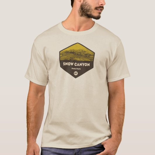 Snow Canyon Staat Park Utah T-Shirt (Vorderseite)