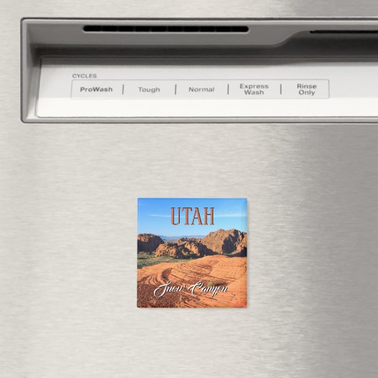 Snow Canyon Utah Magnet (In Situ (Geschirrspüler))
