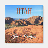 Snow Canyon Utah Magnet (Vorne)