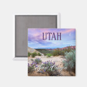 Snow Canyon Utah Magnet (Vorderseite/Rückseite)