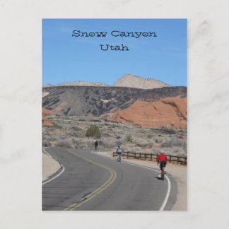 Snow Canyon Utah Postkarte
