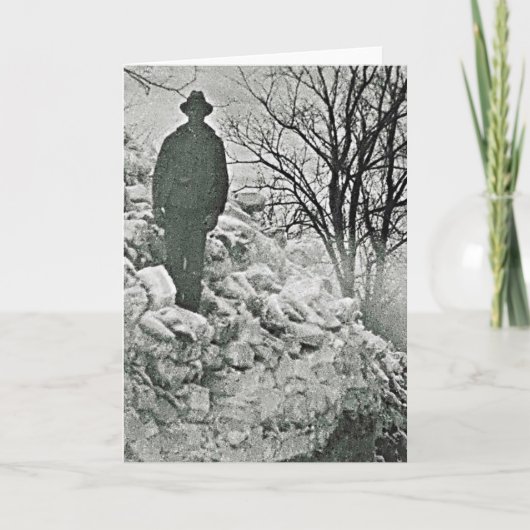 Snow Card Karte (Vorderseite)