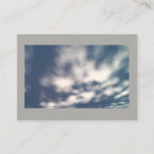Snow Clouds Visitenkarte (Vorderseite)