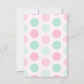 Snow Cone Dankeschön Karte | Shave Ice Vielen Dank (Rückseite)