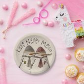 Snow Couple Pappteller (Party)