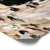 Snow-Covered Amsterdam Poster (Ecke)