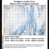 Snow Covered Arctic Landscape FG4 Decoupage Seidenpapier