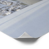 Snow-Covered Aspens, Beartrap-Desolation Ridge Poster (Ecke)