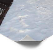 Snow Covered Bridge Poster (Ecke)