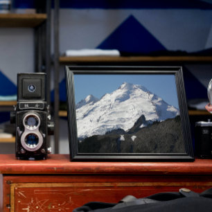 Snow Covered Mount Baker Fotodruck