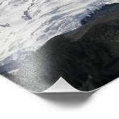 Snow Covered Mount Baker Fotodruck (Ecke)