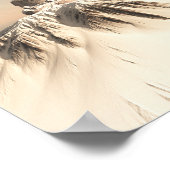 Snow Covered Mountain Buddha Poster (Ecke)