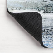 Snow Covered Ozark Hills Mousepad (Ecke)