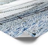 Snow Covered Ozark Hills Poster (Ecke)