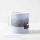 Snow Covered Paddock Kaffeetasse (Vorderseite Links)
