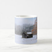 Snow Covered Paddock Kaffeetasse (Mittel)