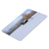 Snow Covered Paddock Magnet (Linke Seite)