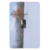 Snow Covered Paddock Magnet (Vertikal)