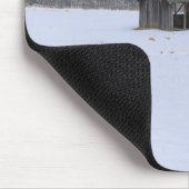 Snow Covered Paddock Mousepad (Ecke)