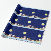 Snow Covered Village Geschenkpapier (Ungerollt)