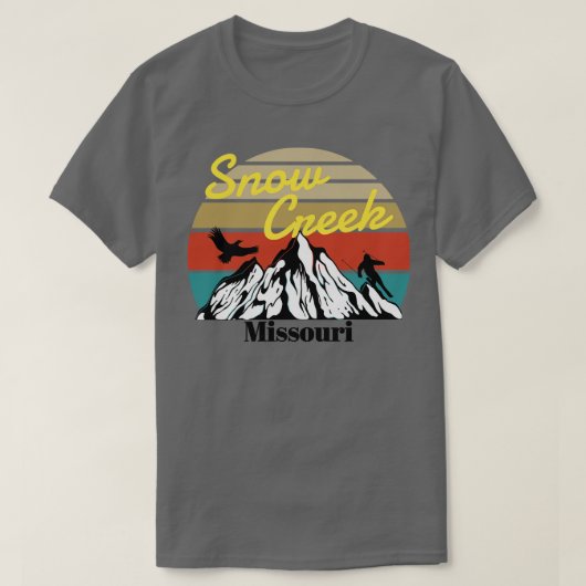Snow Creek ski Missouri T-Shirt (Design vorne)