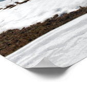 Snow Davos Schweiz Ferienkarte Poster (Ecke)