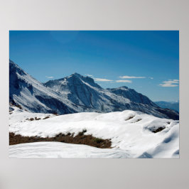 Snow Davos Schweiz Ferienkarte Poster
