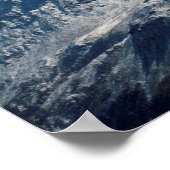 Snow Davos Schweiz Ferienkarte Poster (Ecke)