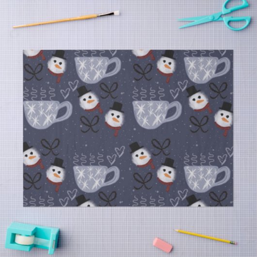 Snow Day Seidenpapier (Basteln)